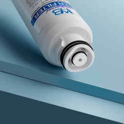 3d model of the water filter, view of the enter for the water